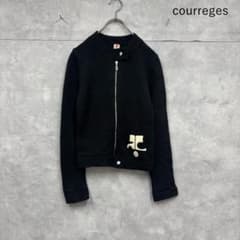 courreges ニットジャケット Y2K 90s 00s ギャル N1662 courreges ニットジャケット Y2K 90s 00s ギャル N1662 - メルカリ