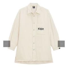 新品タグ付き GU Kappa デニムロングシャツのサムネイル