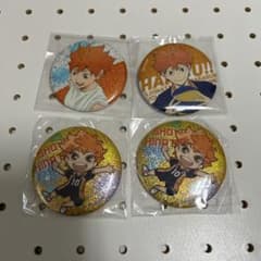 ハイキュー 日向翔陽 缶バッジ 4点まとめ - メルカリ