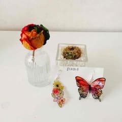 世界に1つ！蝶ピアス！のサムネイル