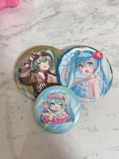 初音ミク　39culture　2018　缶バッジセット 初音ミク 39CULTURE缶バッジまとめ - メルカリ