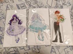 Funeral Frieren Cafe Flower Garden Acrylic Stand 3-piece set
