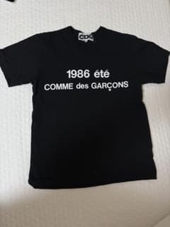 COMME des GARÇONS ブラック Tシャツ Sのサムネイル