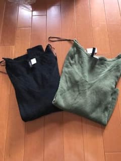 H&Mロンt  リブニット  薄手ニット  ユニクロ ザラ  H&M  GUのサムネイル