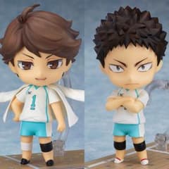 ハイキュー　ねんどろいど　及川徹　岩泉一　フィギュア ハイキュー!!」岩泉一がねんどろいど化、大王様・及川徹も一緒に