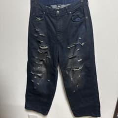 【完売品・再販無し】ANTIMID DAMAGE DENIM ダメージデニムのサムネイル