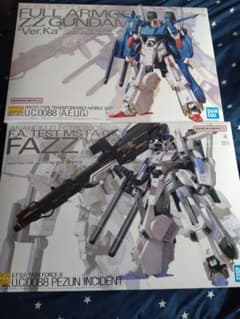 MG 1/100 FAZZ Ver.Ka フルアーマーZZガンダム Ver.Ka - メルカリ
