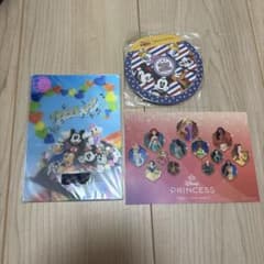 디즈니 프린세스 엽서 메모장 3점 세트