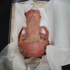 中国美術　古墨　朱墨　金彩　華瓶墨 骨董品 中国美術 古墨 朱墨 金彩 華瓶墨 骨董品 - メルカリ