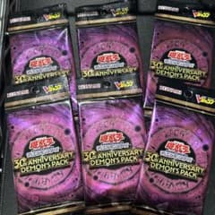 遊戯王 30th ANNIVERSARY DEMON'S PACK 6パックのサムネイル