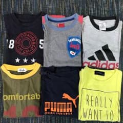 男の子 ロングTシャツ　6点まとめ売りのサムネイル