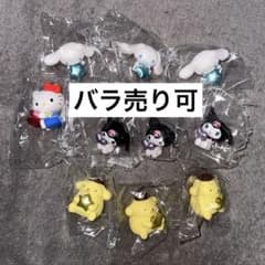 ガチャガチャ サンリオきらめきバルーンフィギュア クロミ、キティ、シナモン、ポムのサムネイル