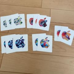 apple ギフトカード　ステッカーのサムネイル