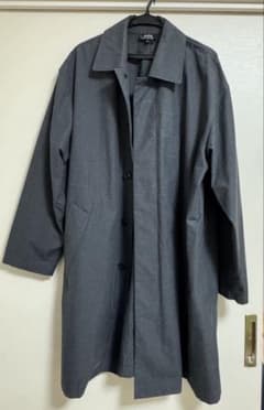 A.P.C. ステンカラーコート Lサイズ ダークグレーのサムネイル