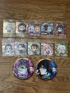 귀멸의 칼날 ufotable Cafe 씰 코스터 씰 10장 세트