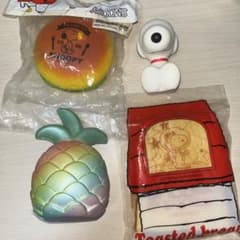 スヌーピー スクイーズ まとめ売り 4点セットのサムネイル