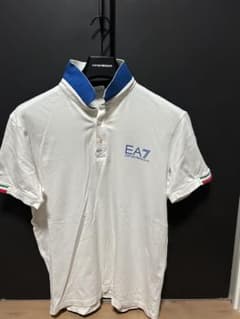 EA7 ホワイト ポロシャツのサムネイル