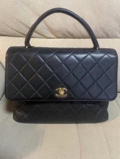 CHANEL シャネル ケリー キャビアスキン マトラッセ ハンドバッグのサムネイル