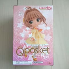 반다이 Qposket 카드 캡터 사쿠라 키노모토 벚꽃 클리어 카드편