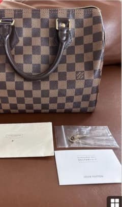 LOUIS VUITTON ダミエ スピーディ25 ハンドバッグのサムネイル