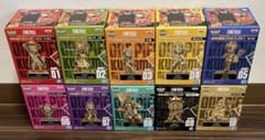 ワンピース ワールドコレクタブル 銅像ミニフィギュア 10体セット