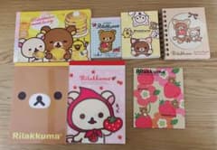 平成レトロ リラックマ メモ帳 使いかけのサムネイル