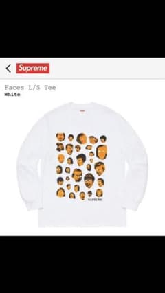 supreme Faces L/S tee ロンT  18時までの購入で本日発送のサムネイル