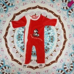 Xmasカラー☆彡スイス新品ロンパース♪のサムネイル