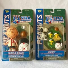 PEANUTS SNOOPY スヌーピー 野球 オールスター フィギュア - メルカリ