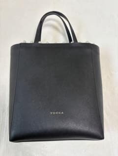 TOCCA フェイクパール装飾 2WAY ハンドバッグ ブラック - メルカリ