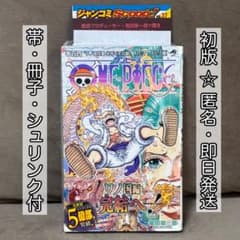 【新品】ONE PIECE 104巻 初版 帯付きシュリンク付き2冊セット ONE PIECE 104巻 初版 帯付き シュリンク付き チラシ付き 即日発送