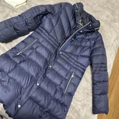 Daunen Gigiore ネイビー ダウンジャケット Mサイズ - メルカリ