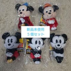 [신품]디즈니 조코리 씨 미키 90주년 5개 세트 판타지아