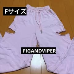 FIG&VIPER スウェットパンツ ピンク Fのサムネイル