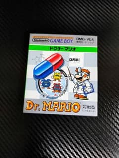 Dr. MARIO ゲームボーイソフト 箱 説明書 ソフト - メルカリ