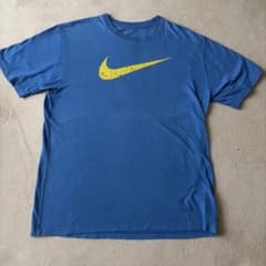 00s NIKE ナイキ スウッシュロゴ 半袖Tシャのサムネイル