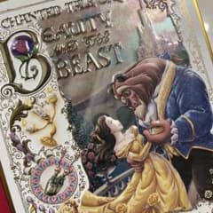 Disney Beauty and the Beast 美女と野獣　缶ケース 美女と野獣♡本型缶ケース♡ - メルカリ