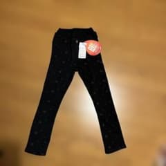 130サイズ 雪の結晶模様 ロングパンツのサムネイル