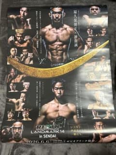 RIZIN LANDMARK 14 in SENDAI ポスター - メルカリ