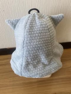 水色 猫耳 サウナハットのサムネイル