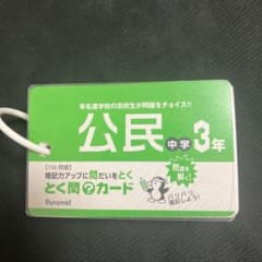 Pyramid 公民 中学3年 とく問カードのサムネイル