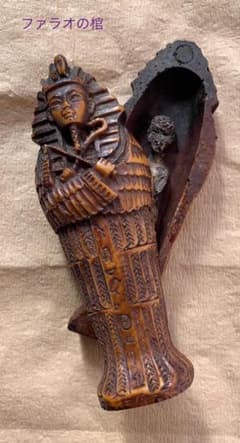 置物》 古代エジプト ファラオの棺（ひつぎ） ミイラ像付き - メルカリ