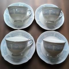 Noritake カップ＆ソーサー 4客セットのサムネイル