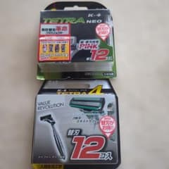貝印 K-4 TETRA 替刃 12コ入 2個セットのサムネイル
