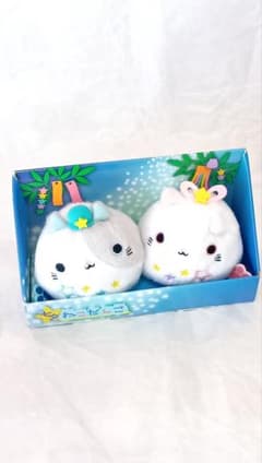 コ*1様 【希少・期間限定品】ねこだんご 七夕セット 2体セット コ*1様 【希少・期間限定品】ねこだんご 七夕セット 2体セット - メルカリ
