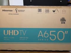 Hisense A650 50インチ UHD TV、シアターサウンドシステム - メルカリ