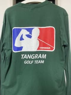 本日までの価格　タングラム　TANGRAM   LOGO ロンT グリーンのサムネイル