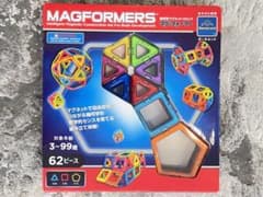 【ゆゆゆ様専用】ボーネルンド 正規品マグフォーマー62P(1P欠け)のサムネイル