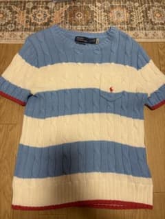 Polo by Ralph Lauren ケーブルニット 半袖 Mのサムネイル