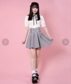ROJITA　パール釦タックフレアスカートのサムネイル